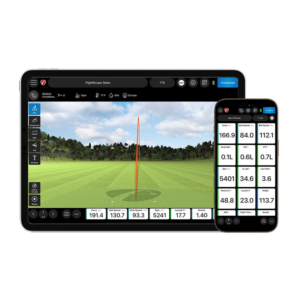 Flight Scope Pro Package and Face Impact Location Software