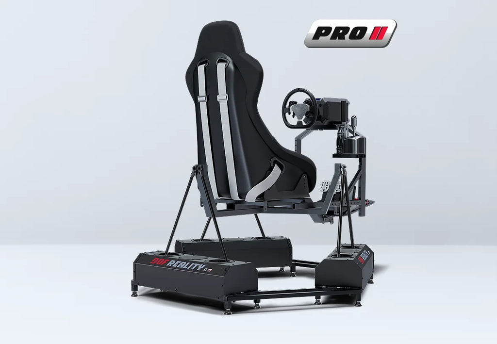 DOF Reality - Motion Simulator Platform - 6 Axis PRO (P6) with SFU and XTRA Smooth Gearing (Components Not Included)