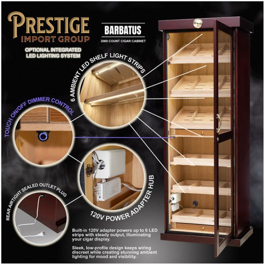 Prestige Import Group-Barbatus Cabinet Humidor