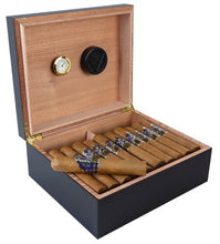 Load image into Gallery viewer, Prestige Import Group-Chalet (Black)-Desktop Humidor