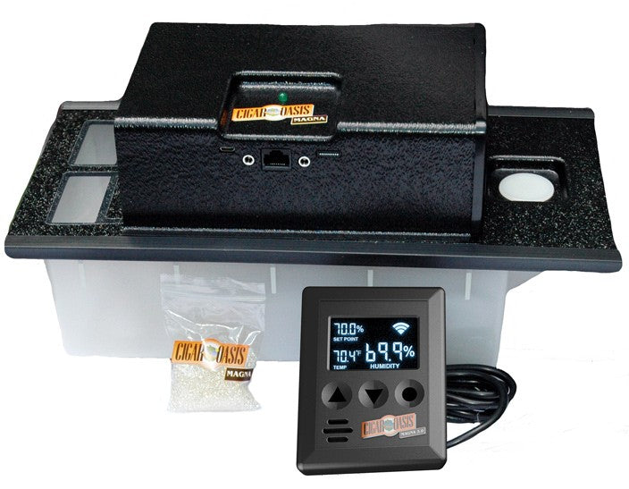Prestige Import Group - Cigar Oasis Magna - Automatic Humidity Control