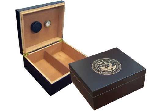 Prestige Import Group-Chalet (Black)-Desktop Humidor