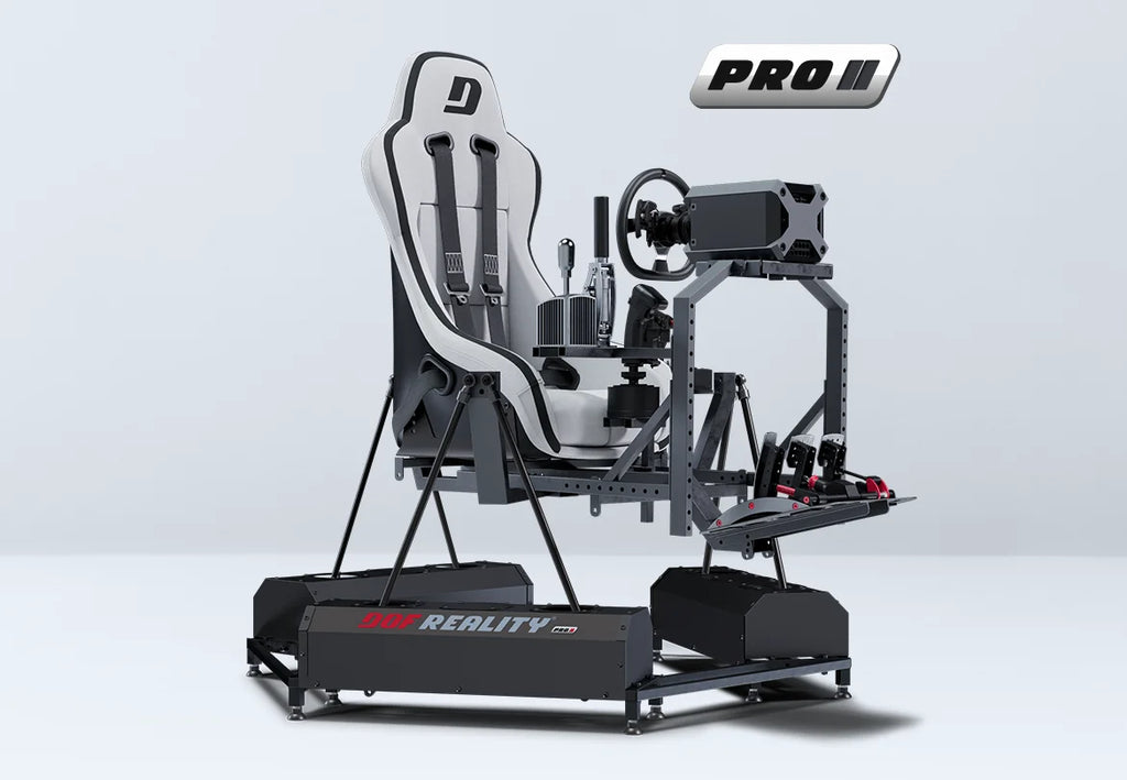 DOF Reality - Motion Simulator Platform - 6 Axis PRO (P6) with SFU and XTRA Smooth Gearing (Components Not Included)