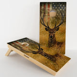 CORNHOLE GAMES USA - AMERICAN DEER FLAG CORNHOLE BOARDS