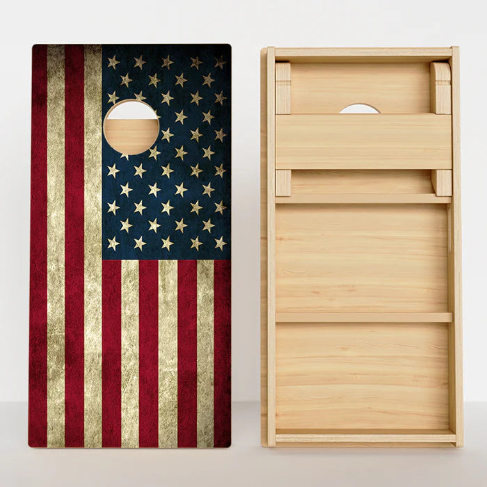 CORNHOLE GAMES USA - AMERICAN FLAG PROFESSIONAL CORNHOLE BOARDS