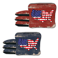 Load image into Gallery viewer, CORNHOLE GAMES USA - 8 AMERICA PRO CORNHOLE BAGS