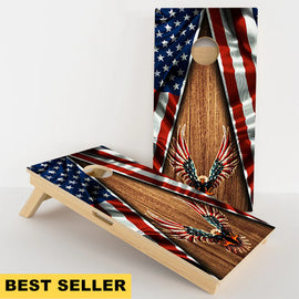 CORNHOLE GAMES USA - PATRIOTIC PROFESSIONAL CORNHOLE BOARDS