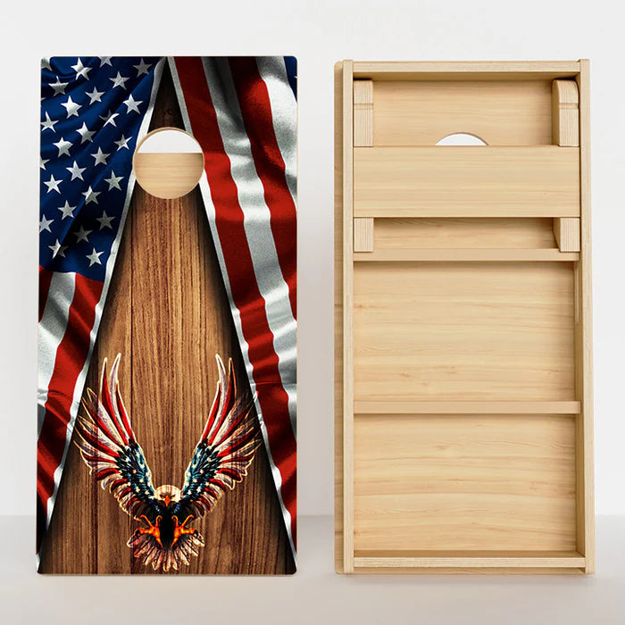 CORNHOLE GAMES USA - PATRIOTIC PROFESSIONAL CORNHOLE BOARDS
