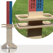 Load image into Gallery viewer, CORNHOLE GAMES USA - GIANT 4 FOOT SCORE TOWER WITH CUPHOLDERS