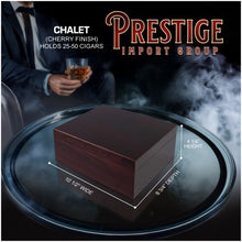 Load image into Gallery viewer, Prestige Import Group-Chalet (Cherry)-Desktop Humidor