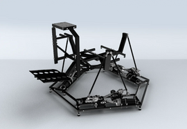 DOF Reality - Motion Simulator Platform - 6 Axis HERO (H6) with SFU (Components Not Included)