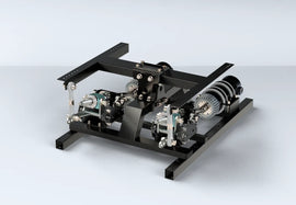 DOF Reality - Motion Simulator Platform - 2 Axis Pro Mover (MP2) With SFU and XTRA Smooth Gearing (Components Not Included)